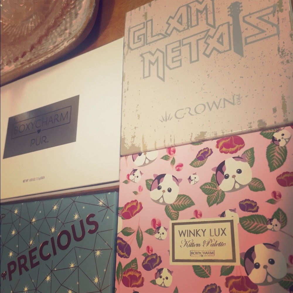Four Boxycharm Eyeshadow Palette Bundle